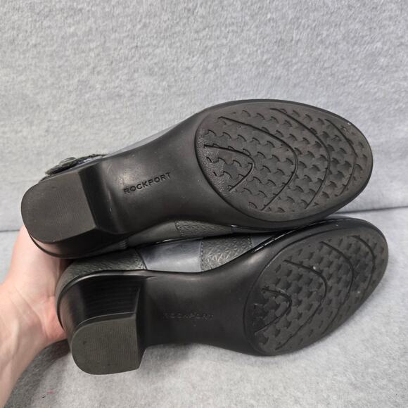 Rockport By Cobb Hill Kailyn Mary Jane Heeled Loafers Size 7 - Picture 5 of 10